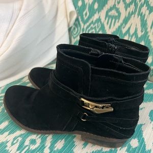 Fergalicious Black Ankle Booties